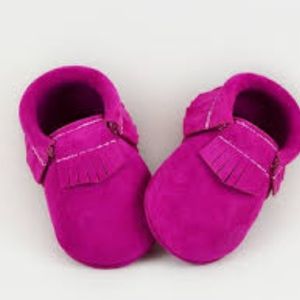 Pink Moccasins